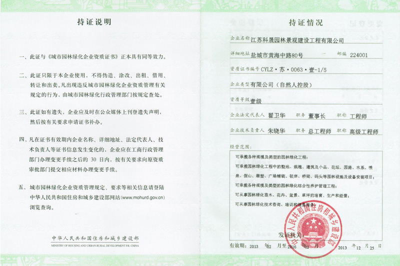 資質(zhì)證書(shū)副本（13-16）